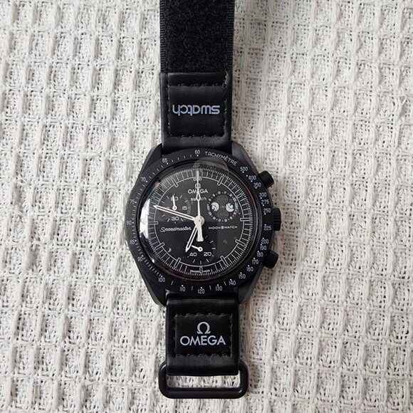 Swatch X Omega Moonswatch Mission To The Moonphase - NEW MOON